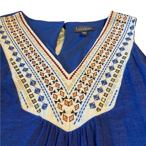 Blue Luxology summer dress - Picture 4 of 4